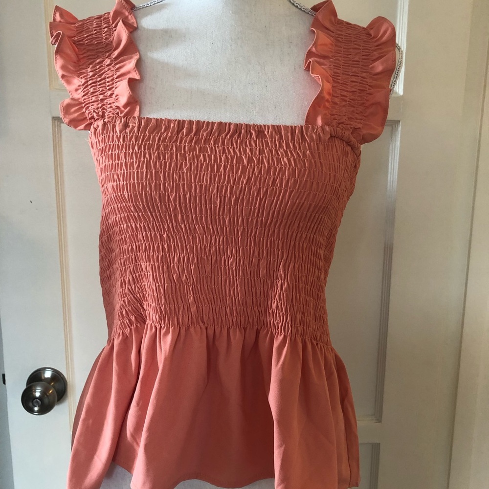Ruffled top